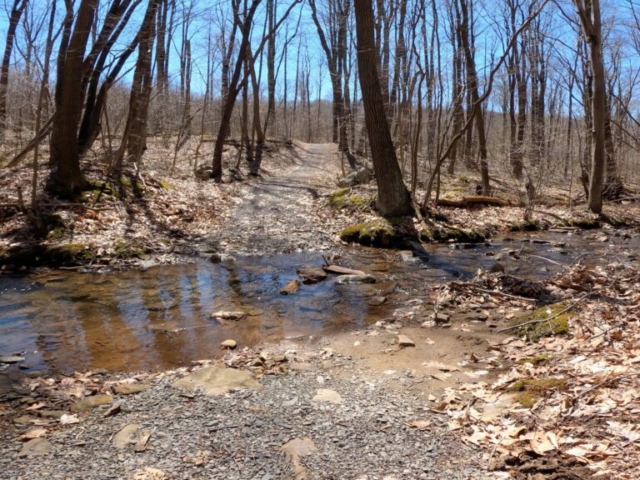 Mt. Streams Trail Tour - Stream Crossing