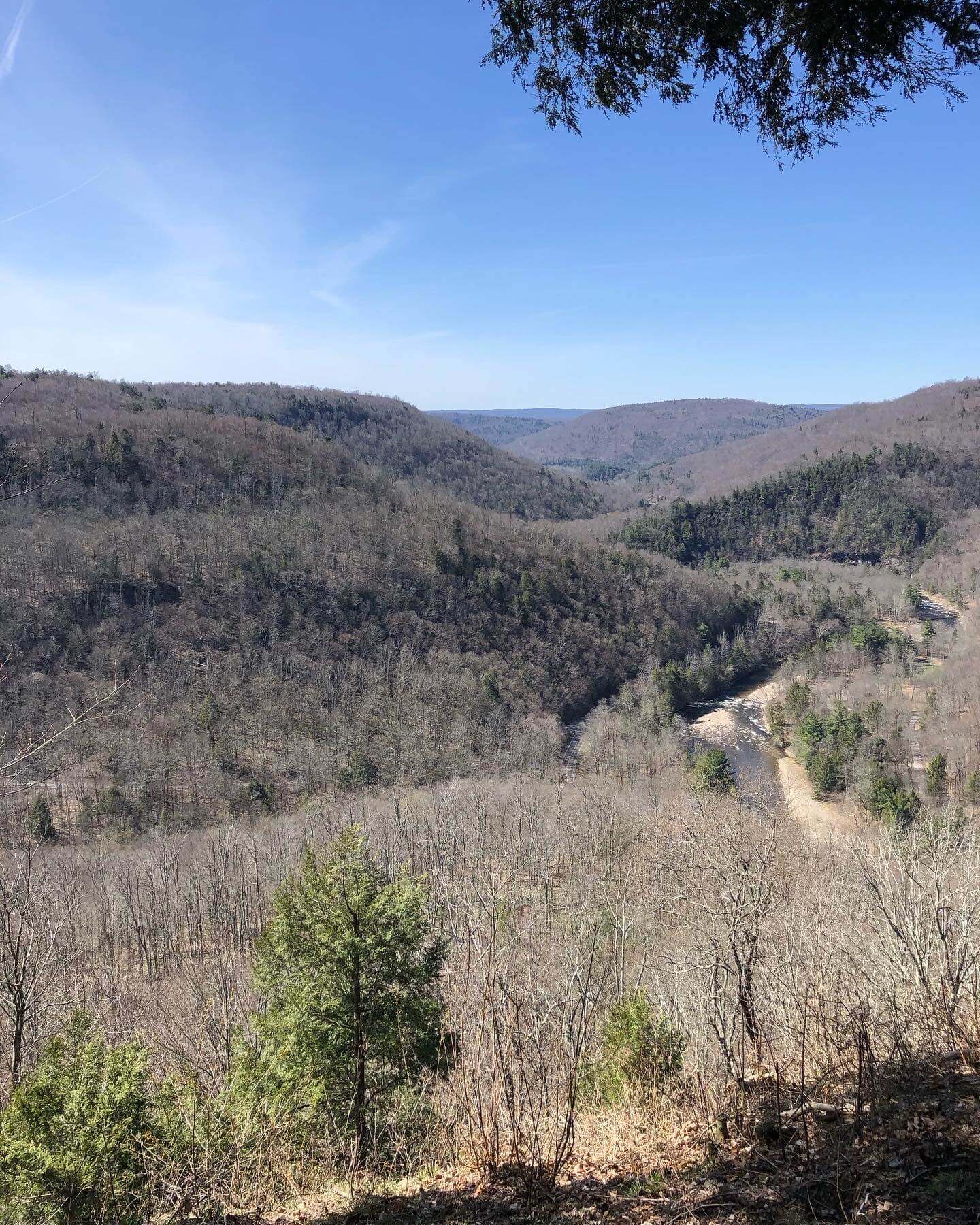 Public Lands Ride - 2021 - Loyalsock State Forest - Worlds End State Park - Loyalsock Canyon Vista