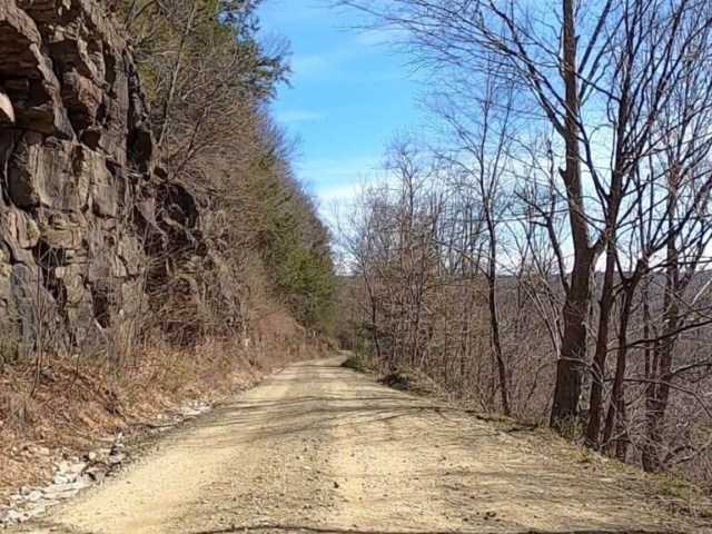 Public Lands Ride - 2021 - Loyalsock State Forest - Worlds End State Park - Cold Run Road from Loyalsock Canyon Vista