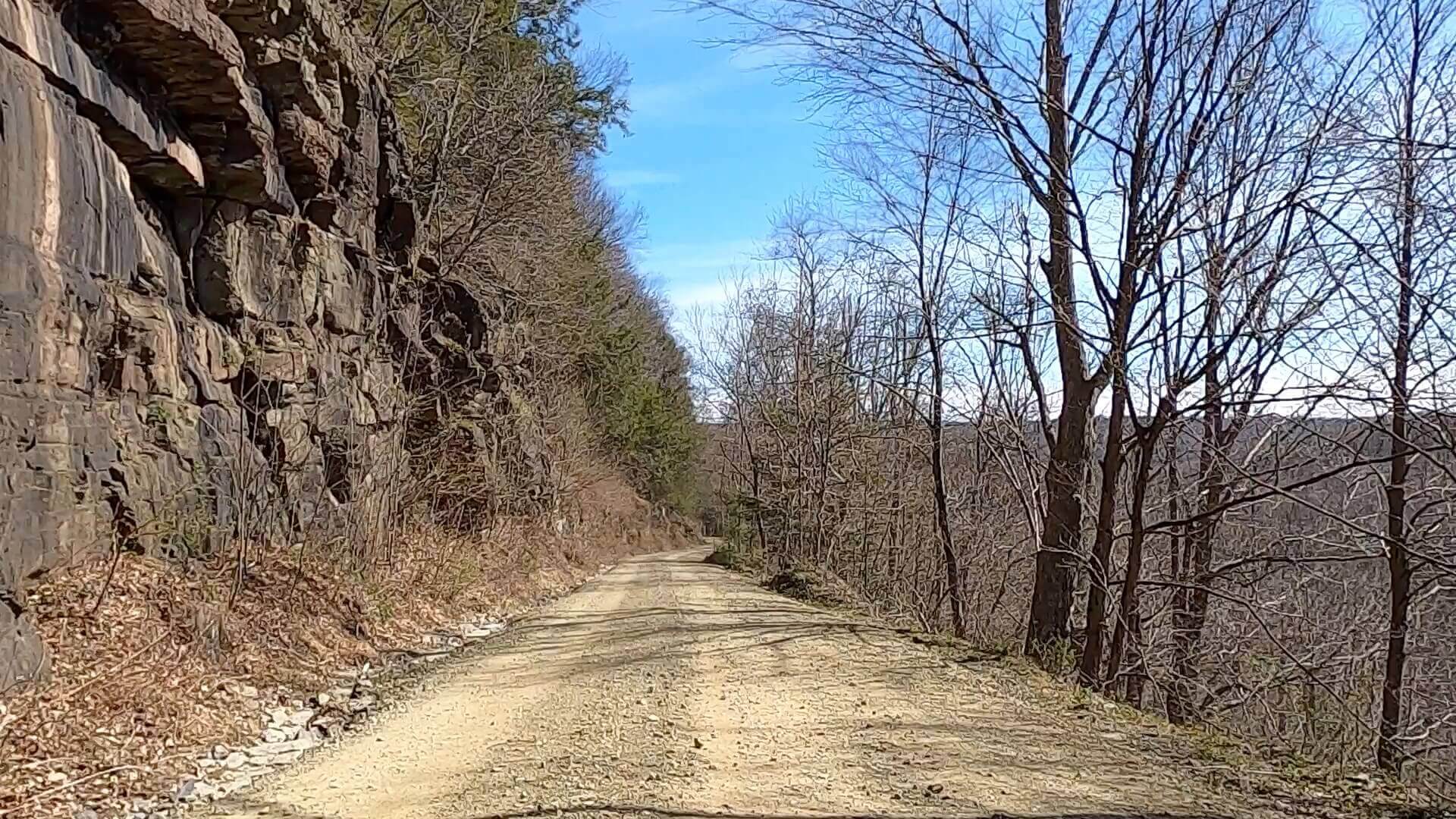 Public Lands Ride - 2021 - Loyalsock State Forest - Worlds End State Park - Cold Run Road from Loyalsock Canyon Vista