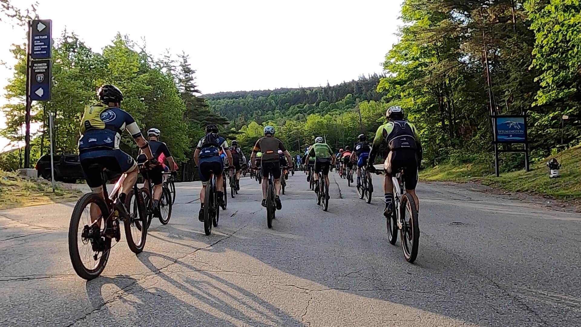 #2 - Wilmington Whiteface MTB 2022 - Race - Climb out of Wilmington Whiteface Resort