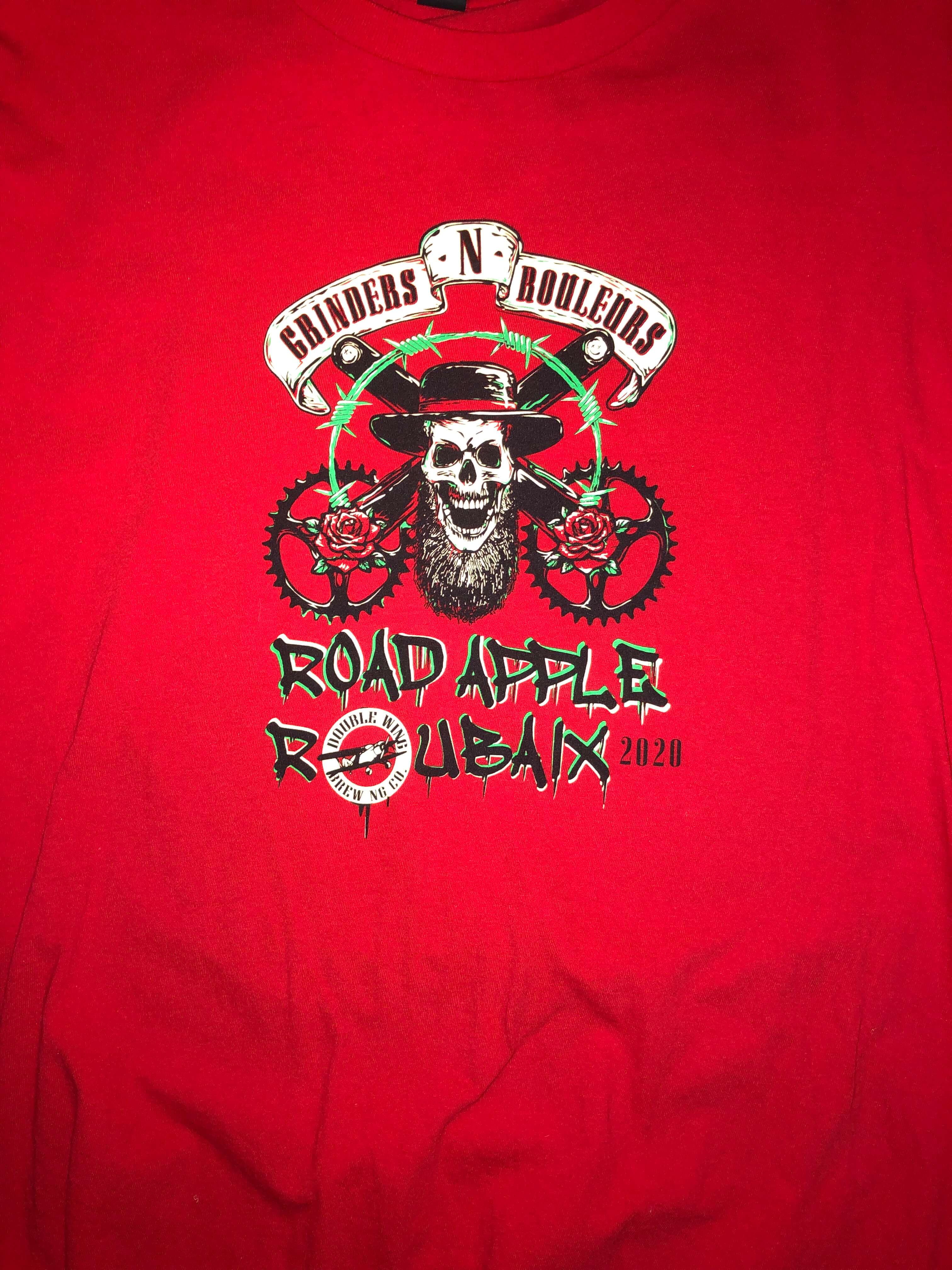 2020 Road Apple Roubaix Shirt Front