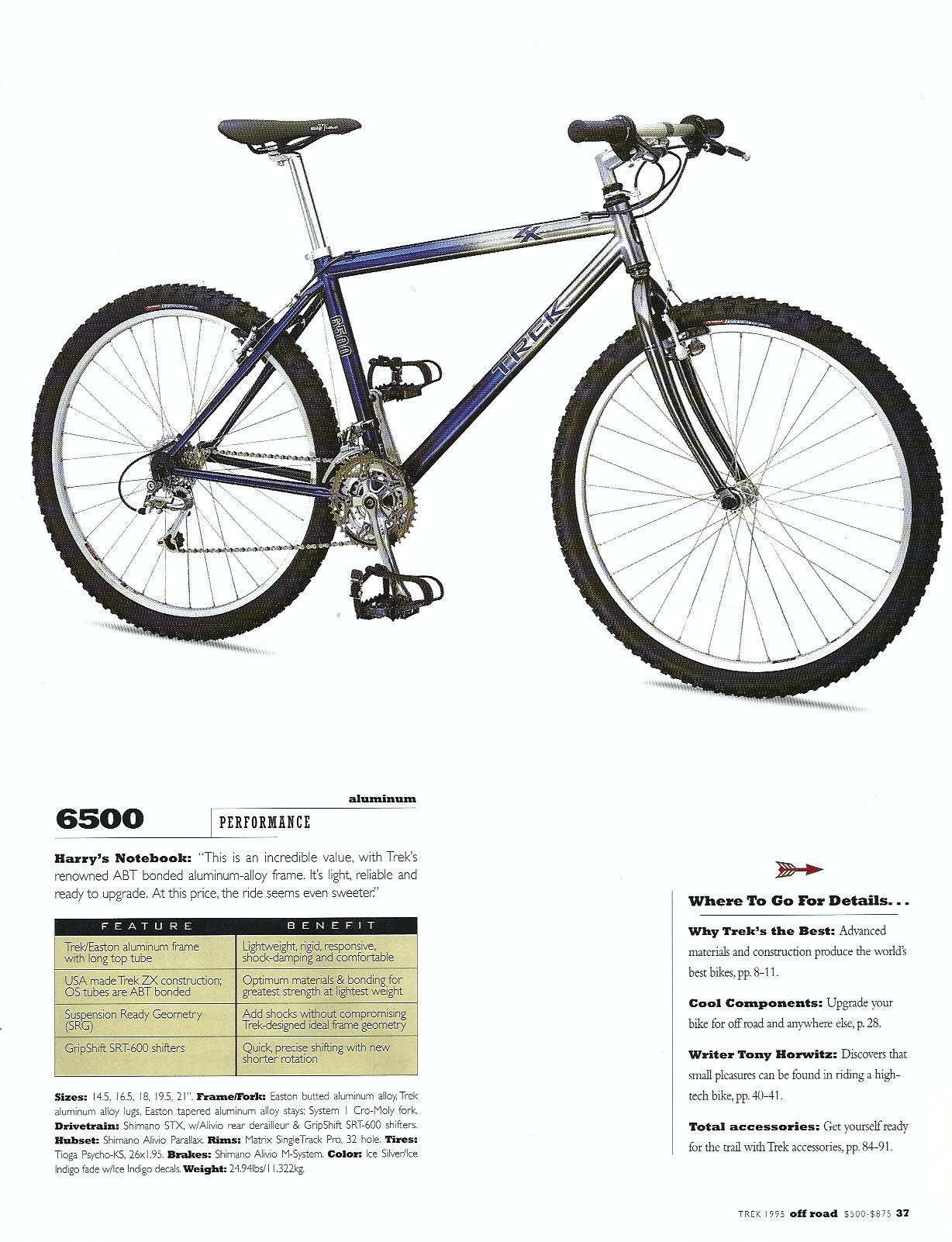 trek 6500 bike value