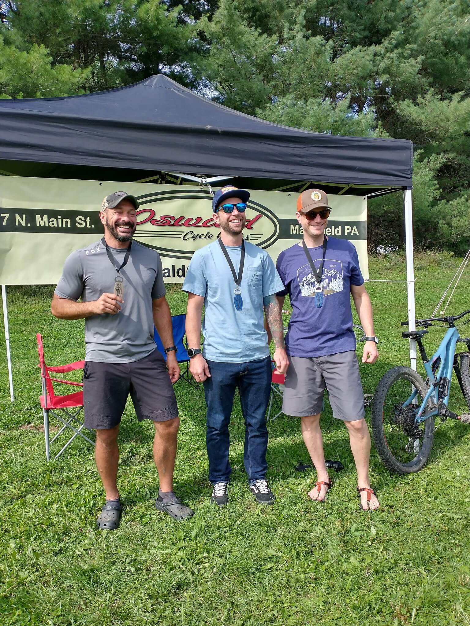 2022 Laurel Classic MTB Challenge 35-44 Age Podium - 2nd Place