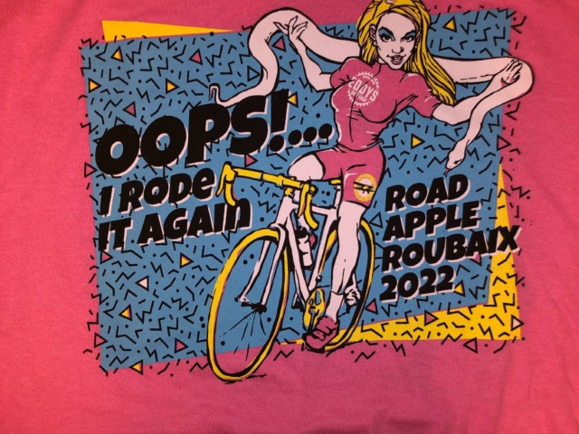 2022 Road Apple Roubaix Shirt Front