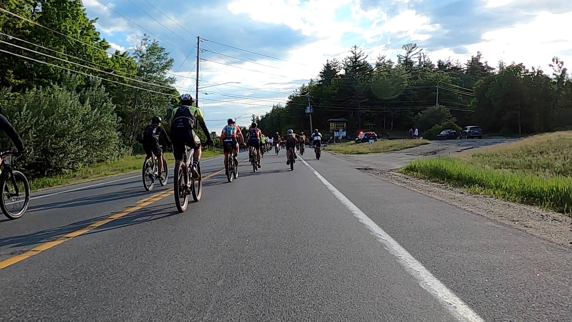 #3 - Wilmington Whiteface MTB 2022 - Race - Descent on Rt. 86