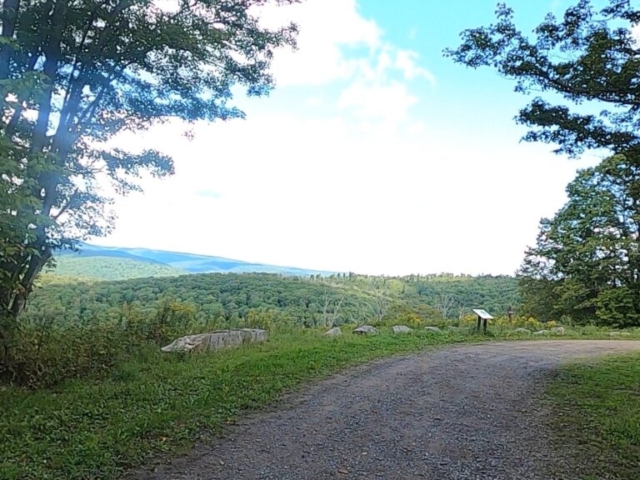 Susquehannock State Forest / Lyman Run State Park Gravel Route - Terrain #4 - Approaching Losey Vista