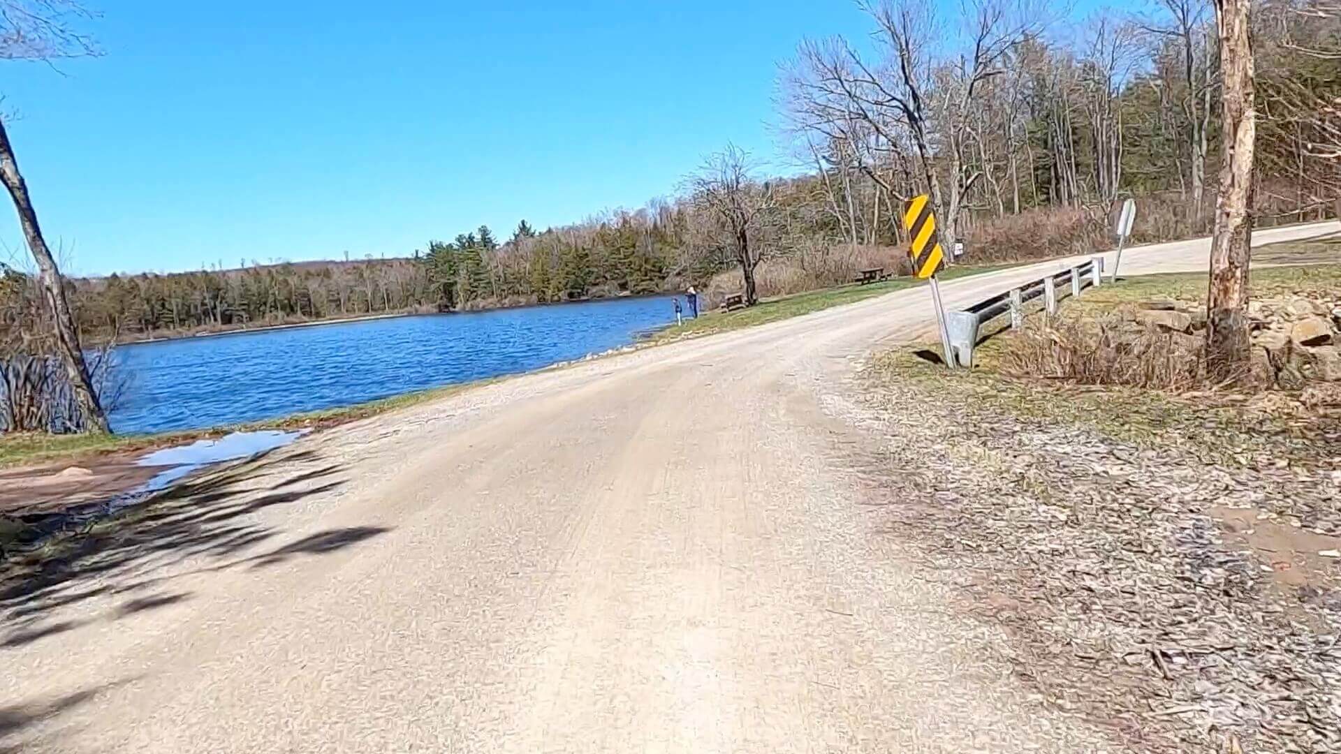 Public Lands Ride - 2021 - Loyalsock State Forest - Worlds End State Park - Approaching Sones Pond