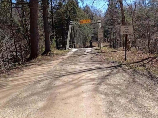 Public Lands Ride - 2021 - Loyalsock State Forest - Worlds End State Park - Rock Run Bride Over Loyalsock Creek