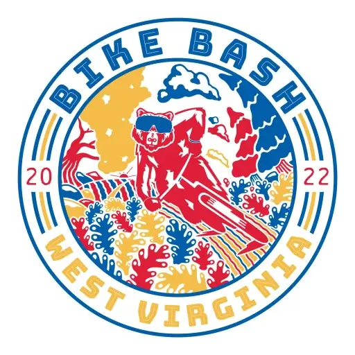 Bike Bash. at Big Bear West Virginia 2022 Logo
