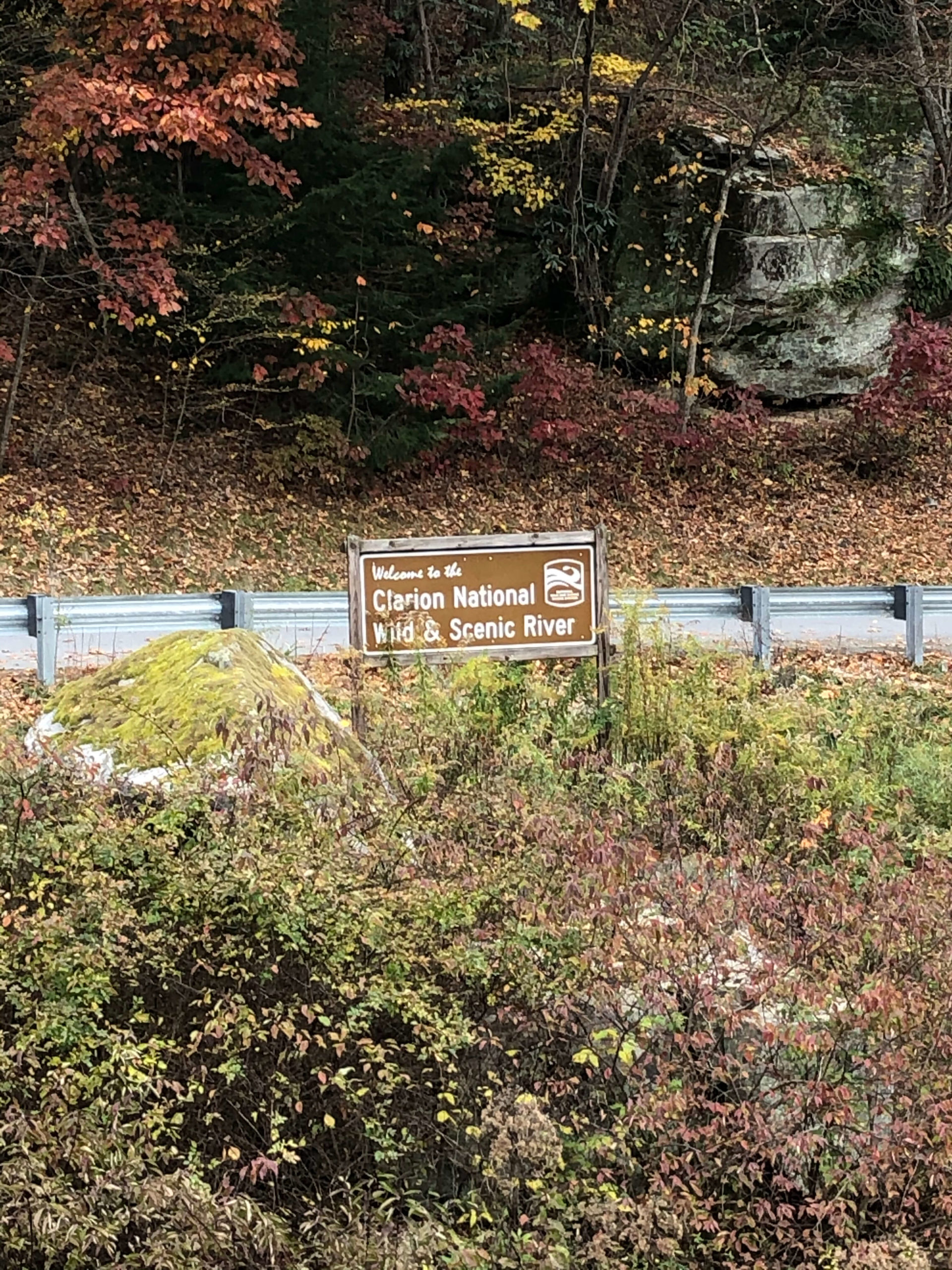 Clarion River Sign