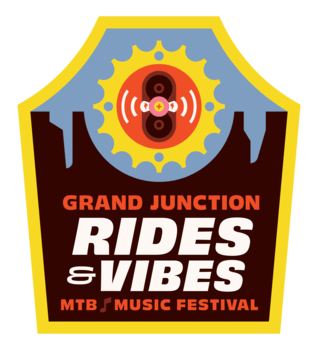 Grand Junction Rides & Vibes MTB Music Festival Logo