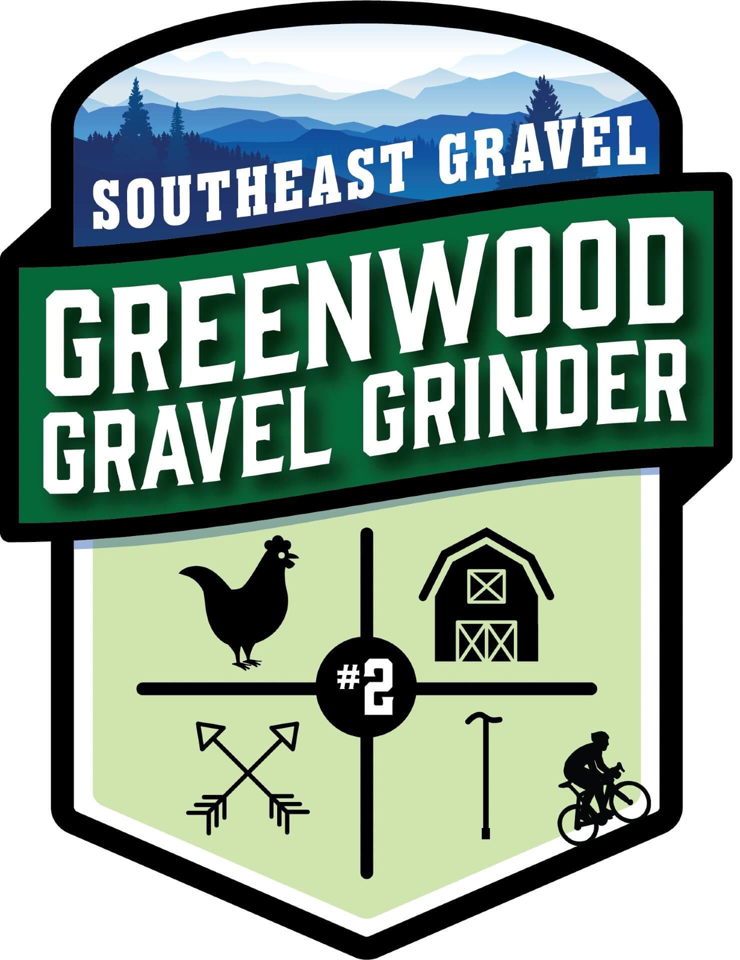 Greenwood Gravel Grinder #1 Logo