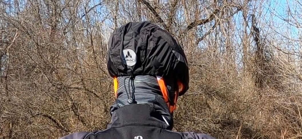 Helmet Rain Cover - Rear