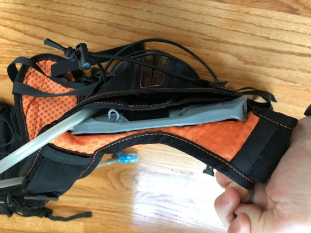 Orange Mud Endurance Pack V2.0 Bladder Pocket Top with Hook and Loop Attached