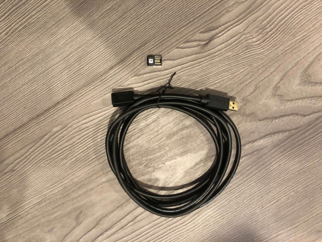 ANT+ Stick (Dongle) and USB Extension Cable