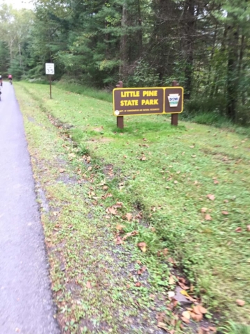 Keystone Gravel - Little Pine State Park Sign