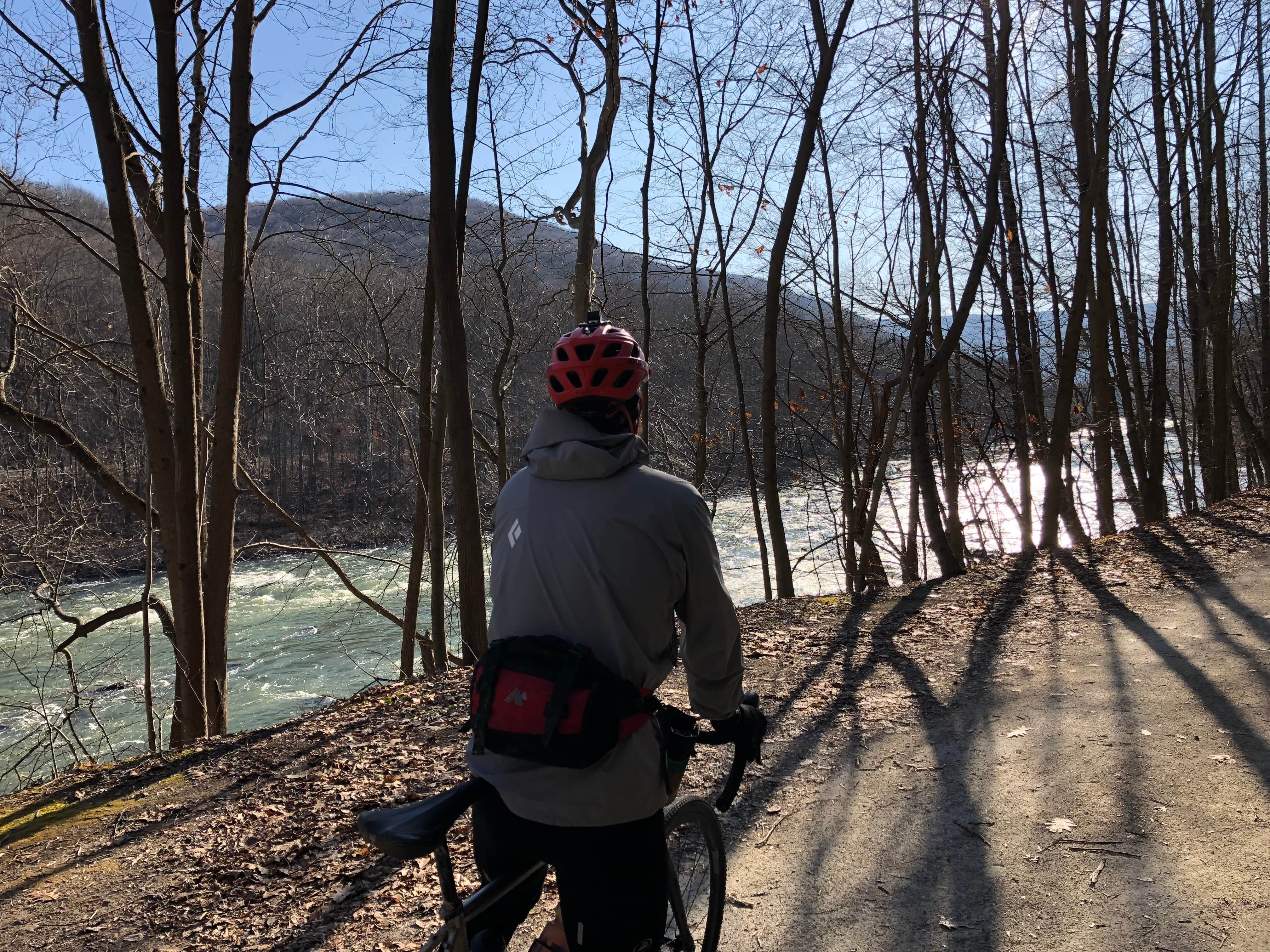 Laurel Highlands Gravel Routes Collection - Ohiopyle Route #2 GAP Trail Shot