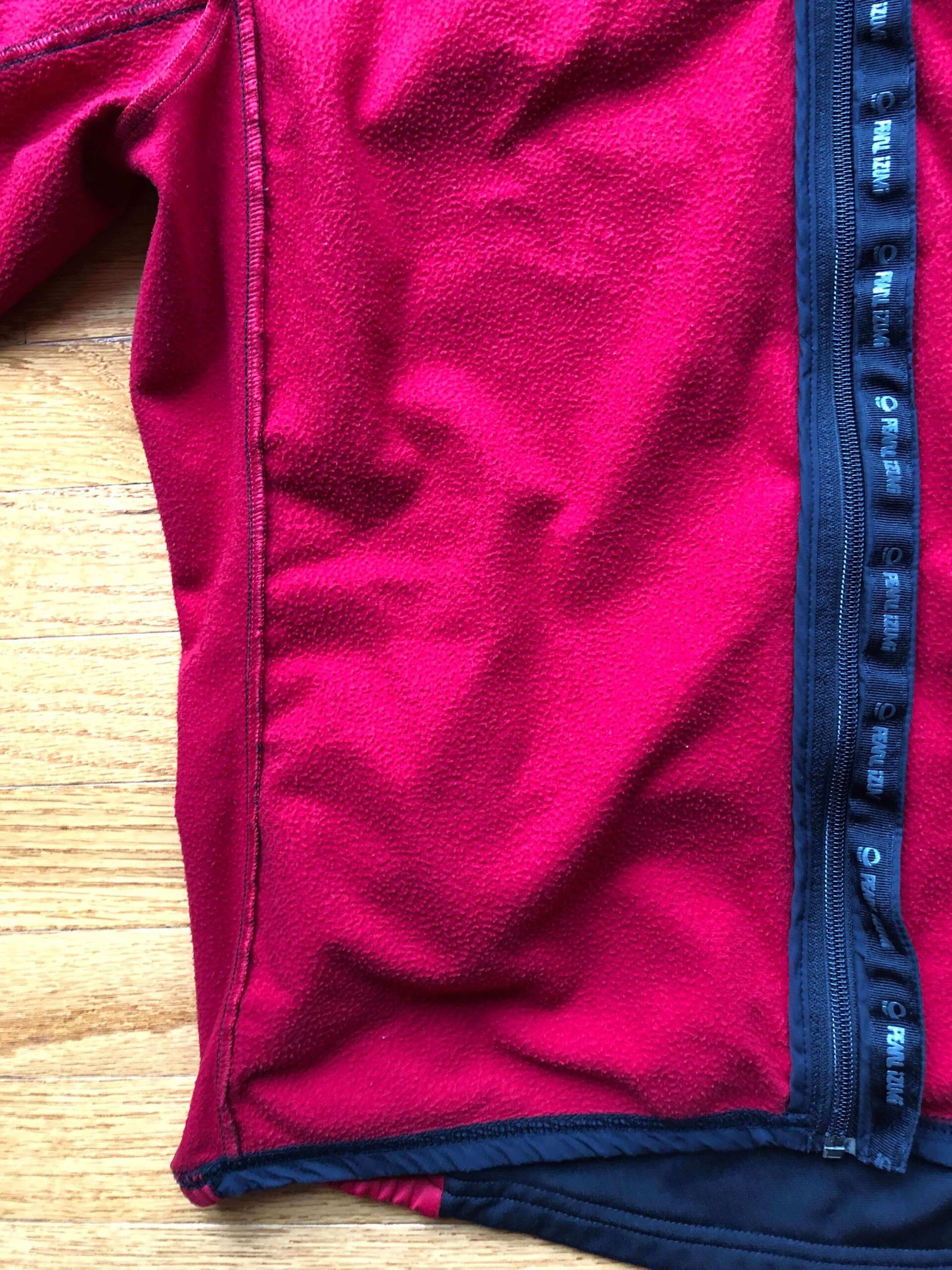 Pearl Izumi Thermal Jacket - Rear - Inside Fleece