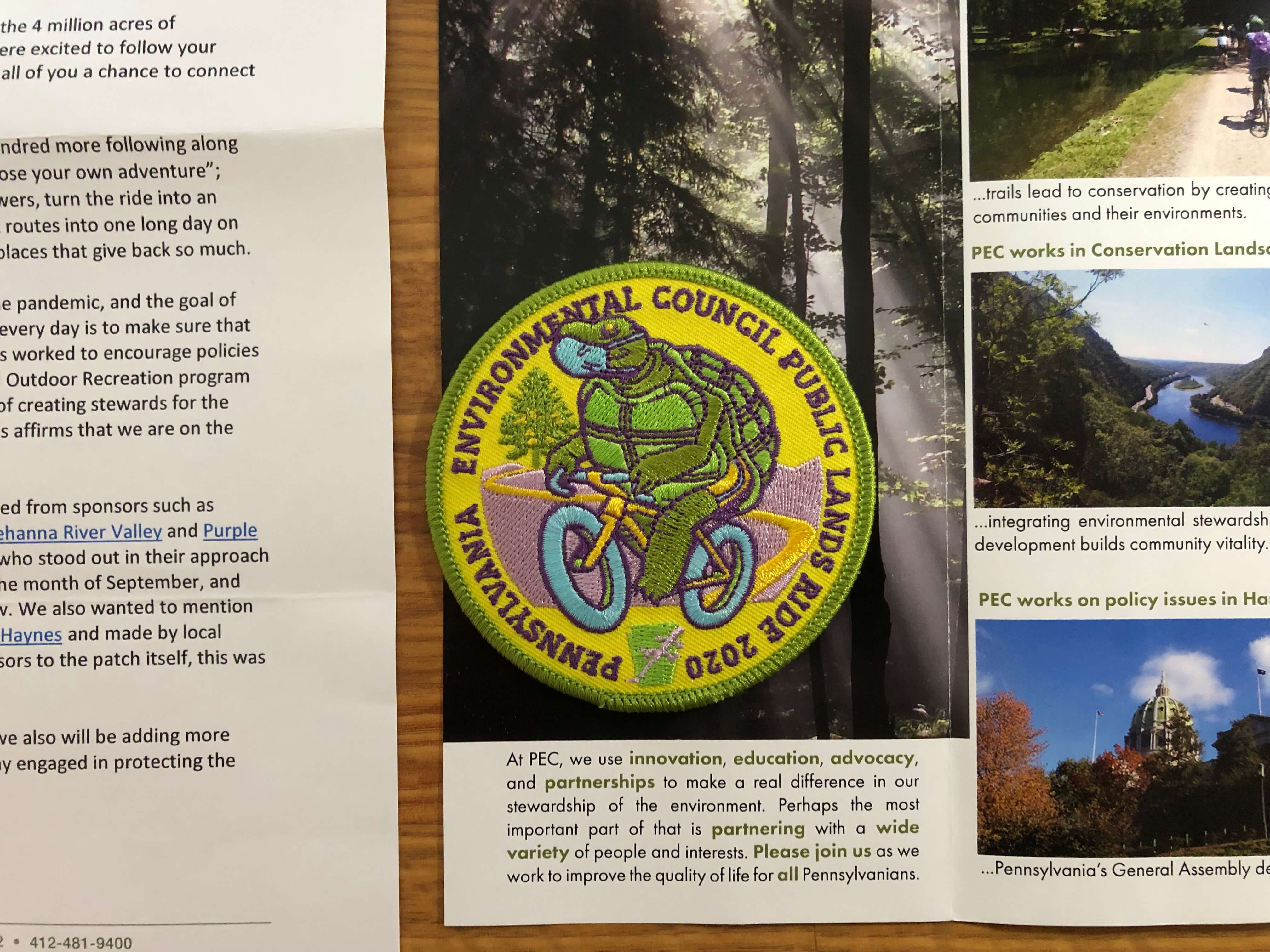 Public Lands Ride 2020 Patch