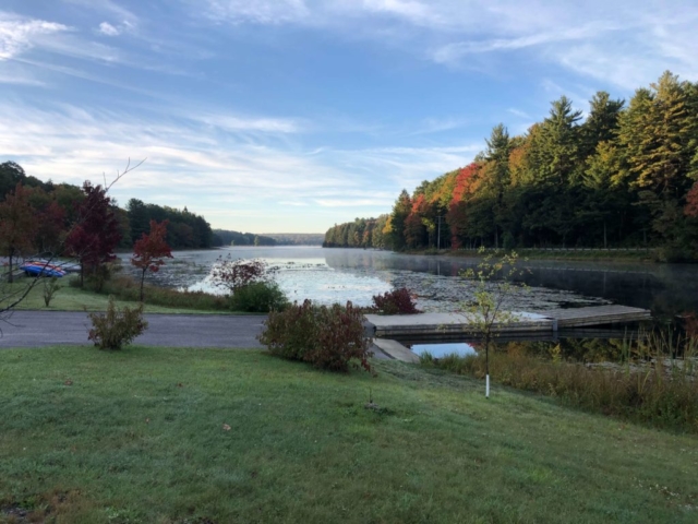 Public Lands Ride 2021 - Black Moshannon Lake Shot