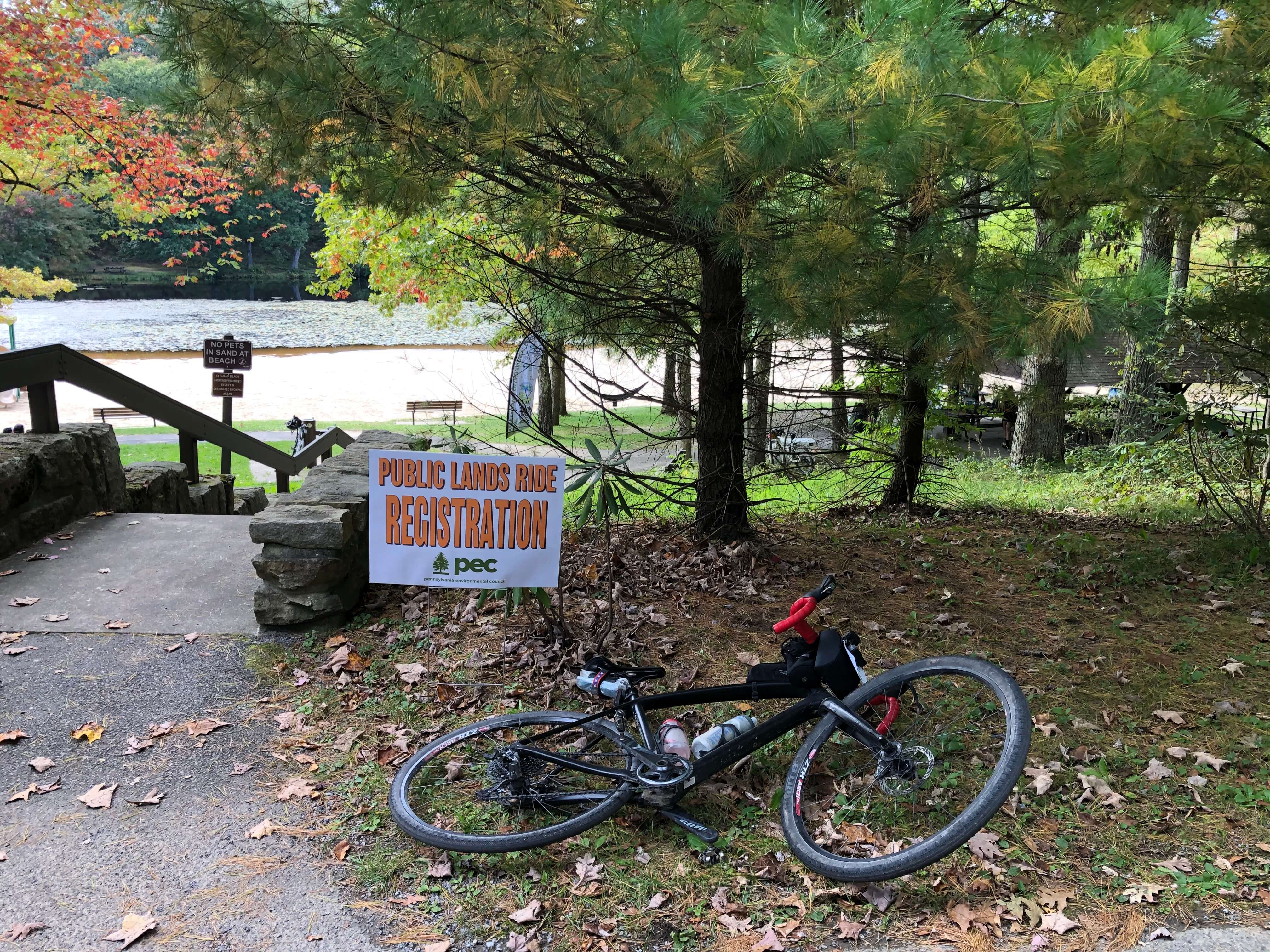 Public Lands Ride 2021 - Reg Sign