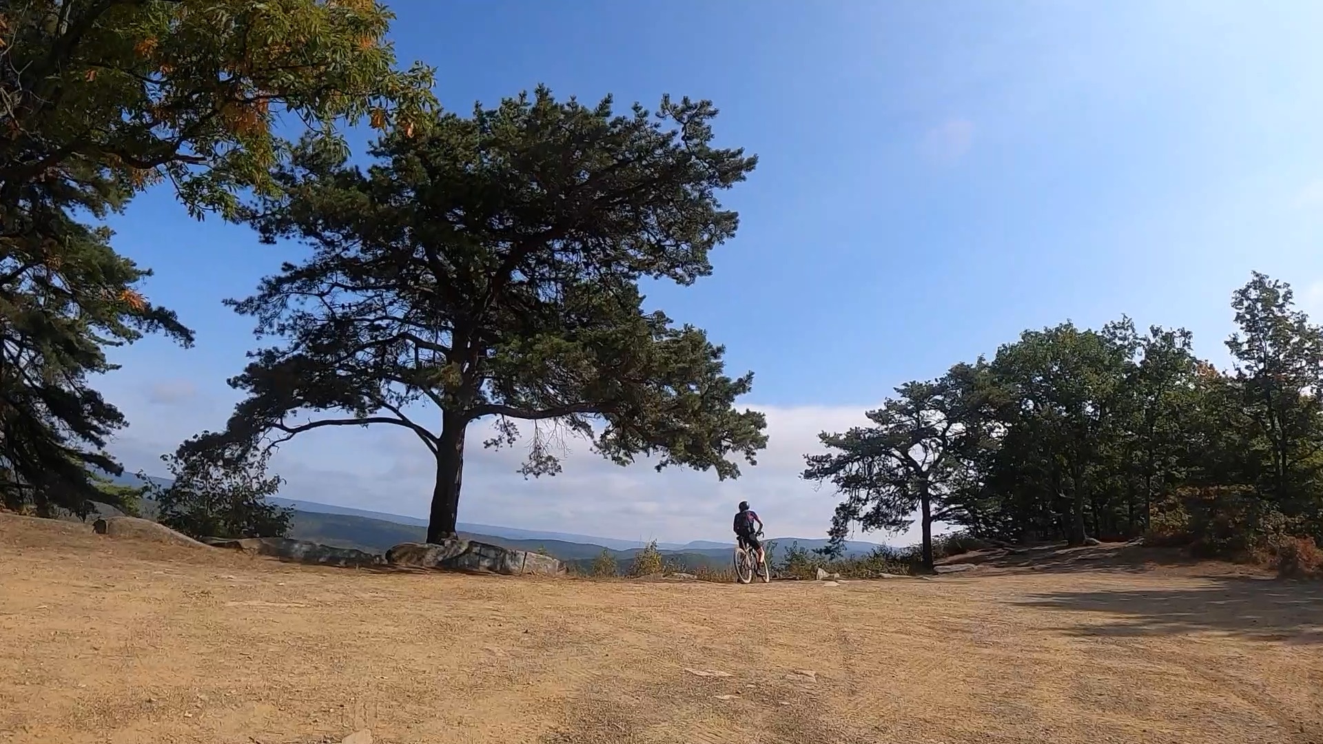 Bald Eagle State Forest - Penn's View Overlook from a Distance