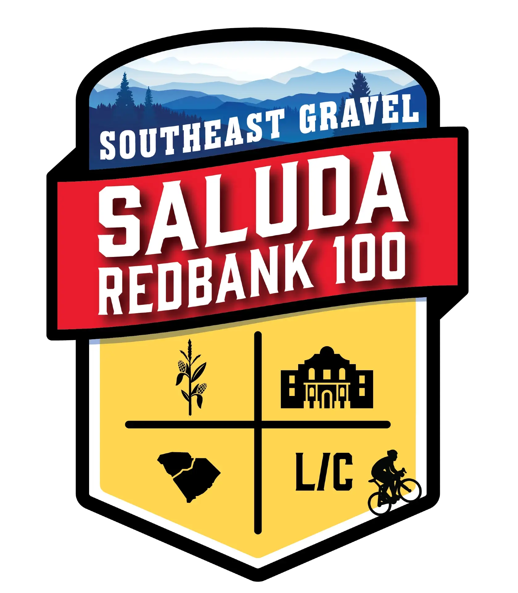 Saluda Redbank 100 Logo