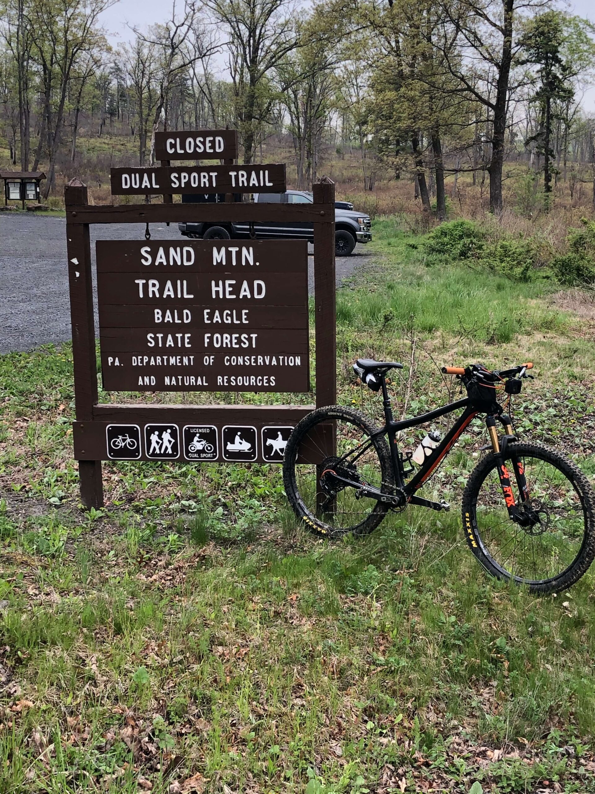 Griz Guides Seven Mountain Enduro Epic Route - Sand Mountain Trailhead