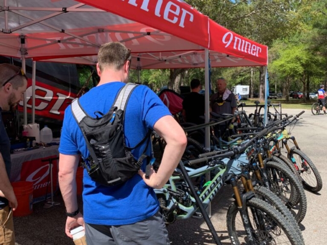 Santos Fat Fire Festival 2019 - Niner Booth