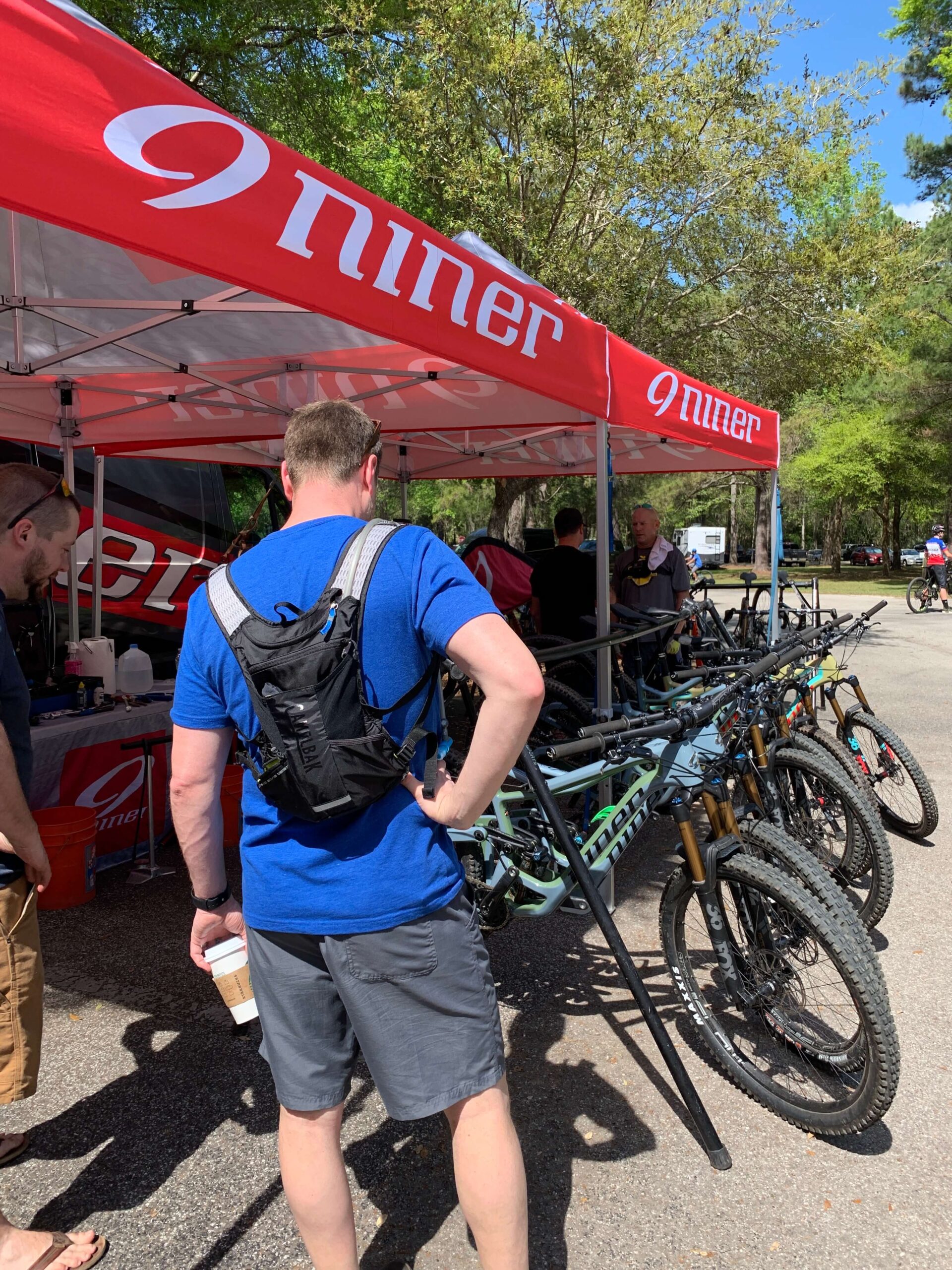 Santos Fat Fire Festival 2019 - Niner Booth