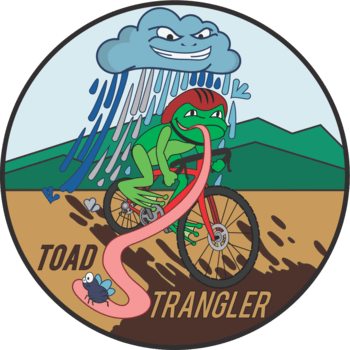 Toad Strangler Logo