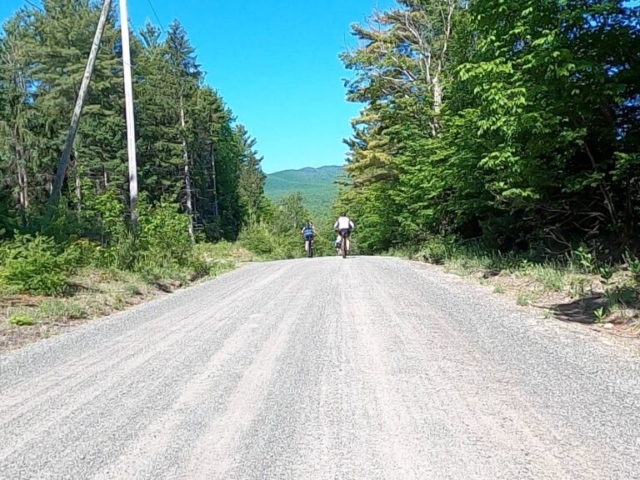 Wilmington Whiteface MTB 2022 - Race - Styles Brooks Rd Climb - Mountain Views