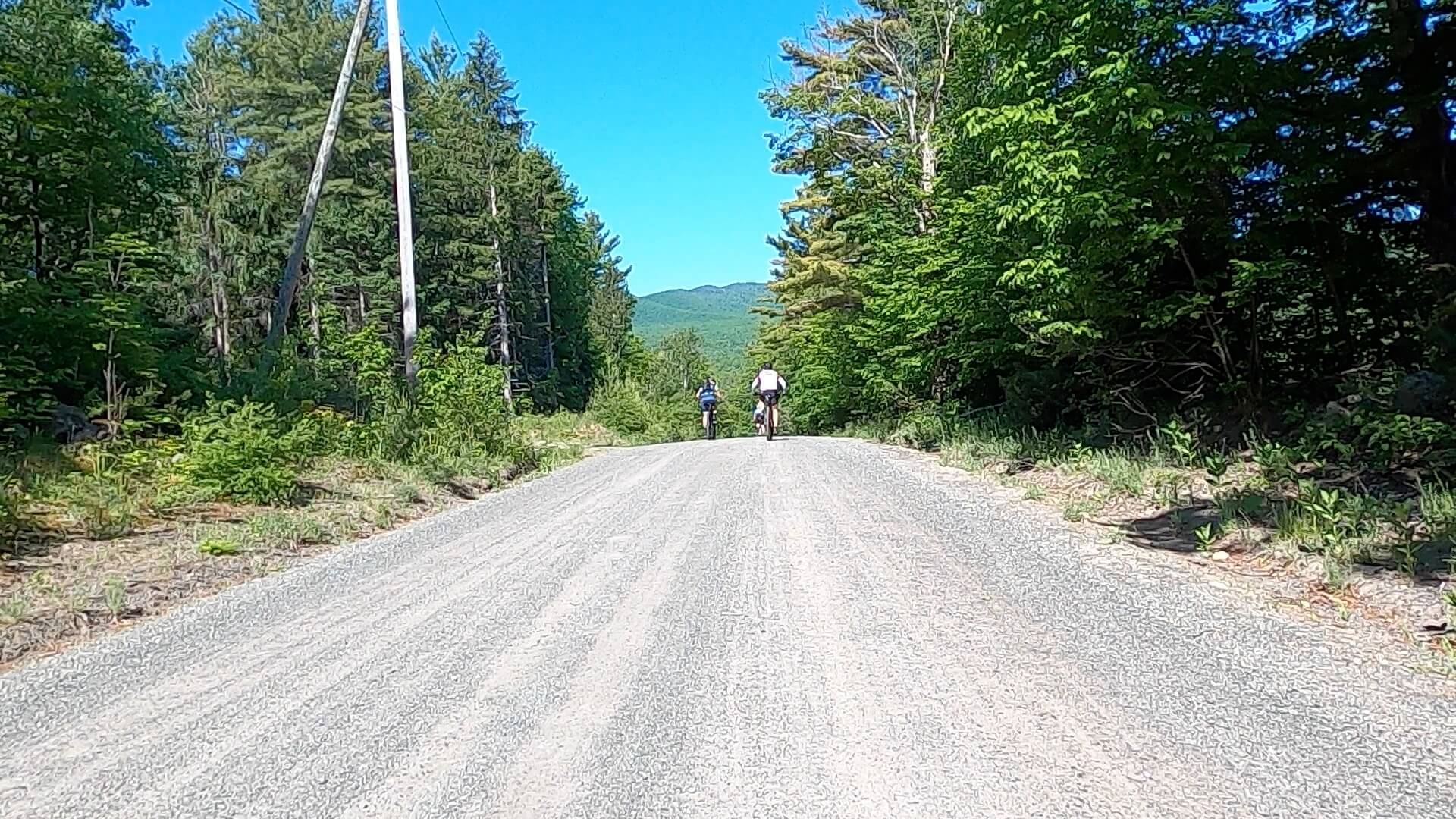 Wilmington Whiteface MTB 2022 - Race - Styles Brooks Rd Climb - Mountain Views