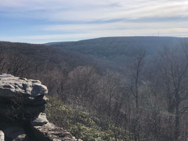 Laurel Highlands Gravel Routes Collection - Wolf Rocks Early Spring